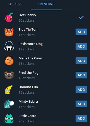 animated stickers telegram How to add the new animated stickers to Telegram