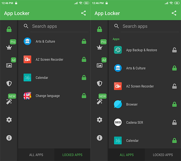 App Locker Apps